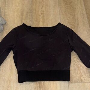 lululemon athletica Black Long Sleeve Top